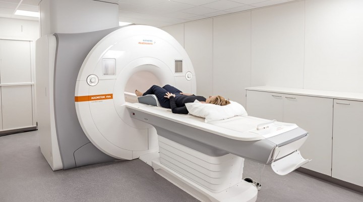 patient in MRI